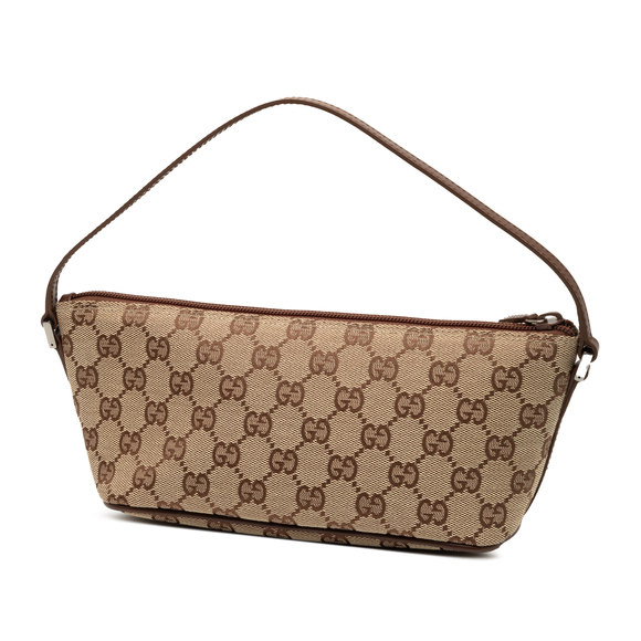 Pre-Loved Gucci GG Canvas Boat - Picture 2 of 7